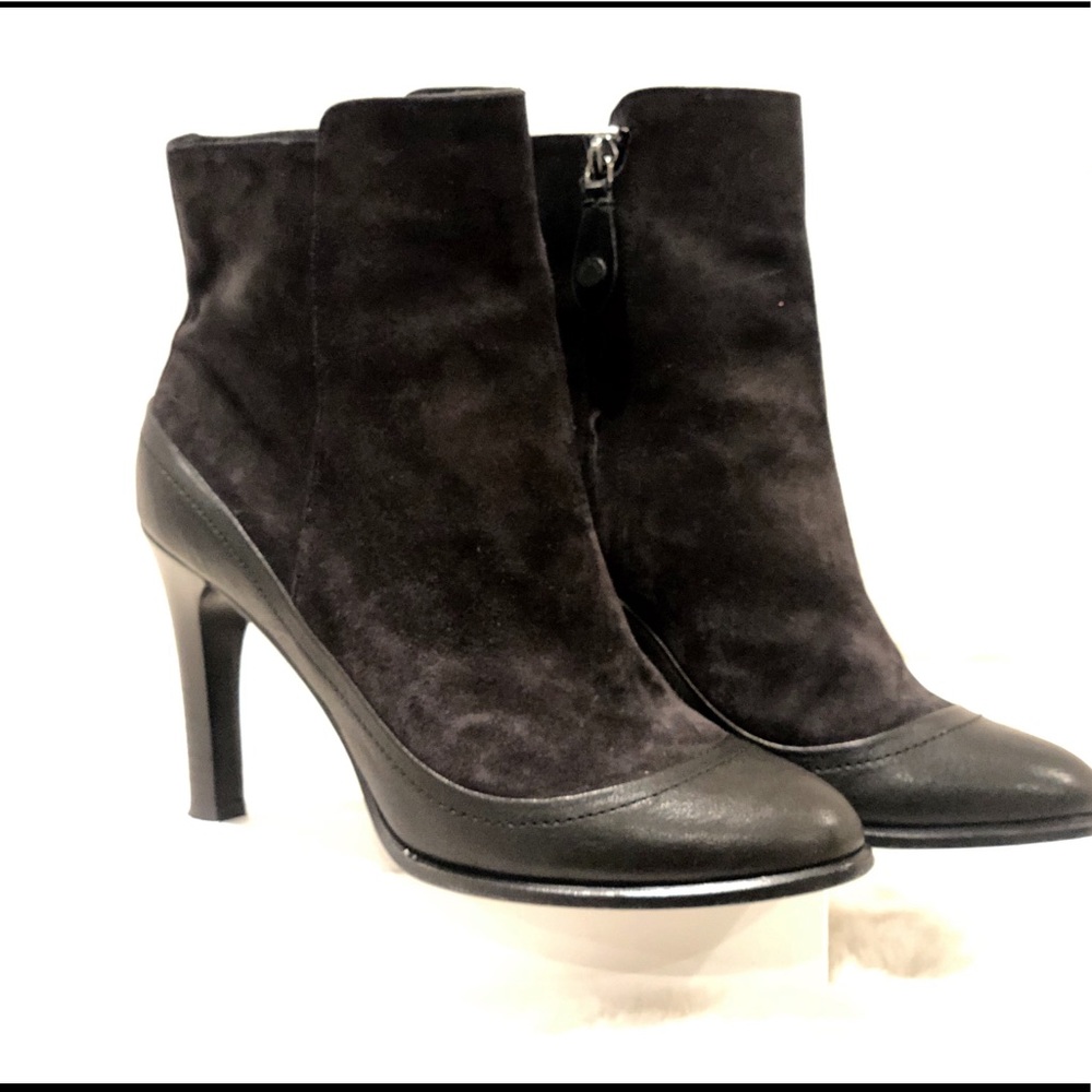 Rag & Bone Leather Suede Ankle Boots Sz 40 - Picture 4 of 11